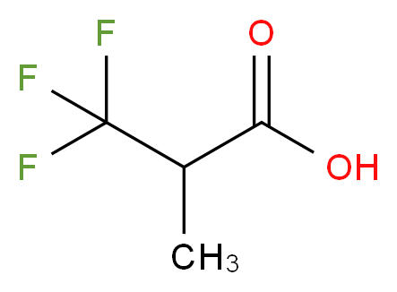 3,3,3-trifluoro-2-methylpropanoic acid_分子结构_CAS_)