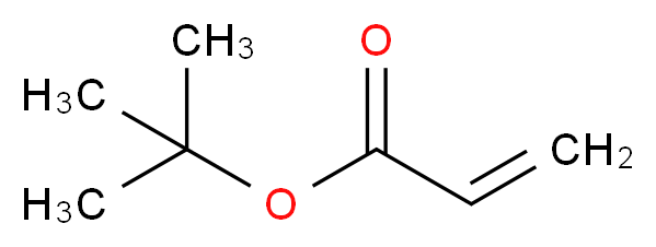 tert-Butyl acrylate_分子结构_CAS_1663-39-4)