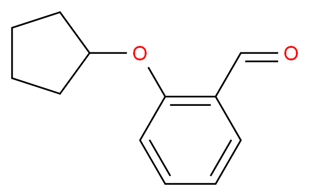 2-(cyclopentyloxy)benzaldehyde_分子结构_CAS_)