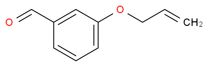 3-(prop-2-en-1-yloxy)benzaldehyde_分子结构_CAS_40359-32-8
