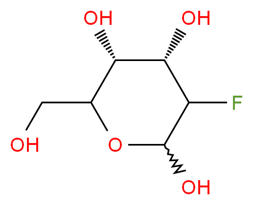 2-Deoxy-2-fluoro-D-galactose_分子结构_CAS_51146-53-3)