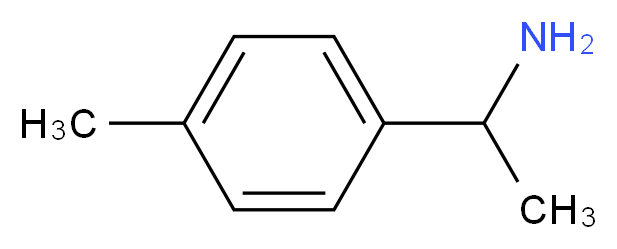 1-(4-methylphenyl)ethan-1-amine_分子结构_CAS_586-70-9