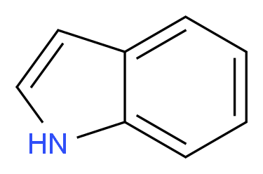 吲哚_分子结构_CAS_120-72-9)