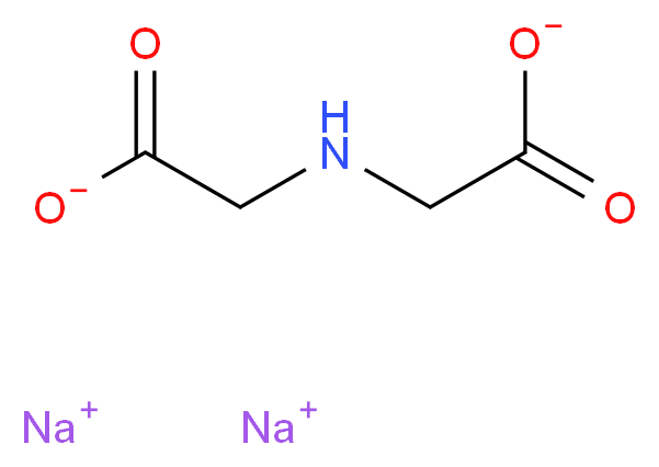 IMINODIACETIC ACID DISODIUM SALT_分子结构_CAS_928-72-3)