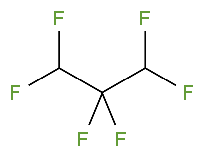 1,1,2,2,3,3-hexafluoropropane_分子结构_CAS_27070-61-7