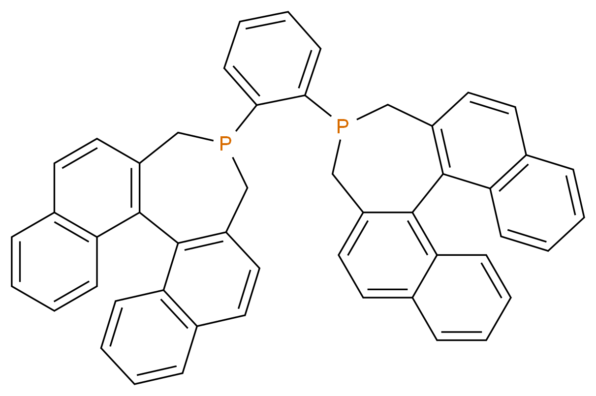 13-(2-{13-phosphapentacyclo[13.8.0.0<sup>2</sup>,<sup>1</sup><sup>1</sup>.0<sup>3</sup>,<sup>8</sup>.0<sup>1</sup><sup>8</sup>,<sup>2</sup><sup>3</sup>]tricosa-1(23),2,4,6,8,10,15,17,19,21-decaen-13-yl}phenyl)-13-phosphapentacyclo[13.8.0.0<sup>2</sup>,<sup>1</sup><sup>1</sup>.0<sup>3</sup>,<sup>8</sup>.0<sup>1</sup><sup>8</sup>,<sup>2</sup><sup>3</sup>]tricosa-1(15),2,4,6,8,10,16,18,20,22-decaene_分子结构_CAS_253311-88-5