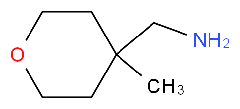 1-(4-methyltetrahydro-2H-pyran-4-yl)methanamine_分子结构_CAS_65626-24-6)
