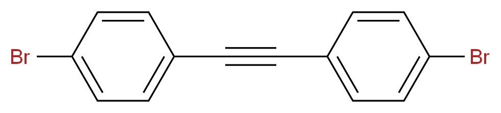 1-bromo-4-[2-(4-bromophenyl)ethynyl]benzene_分子结构_CAS_2789-89-1