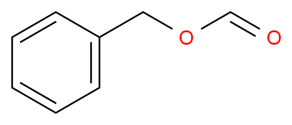 BENZYL FORMATE_分子结构_CAS_104-57-4)