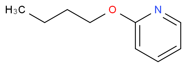 2-正丁氧基吡啶_分子结构_CAS_27361-16-6)