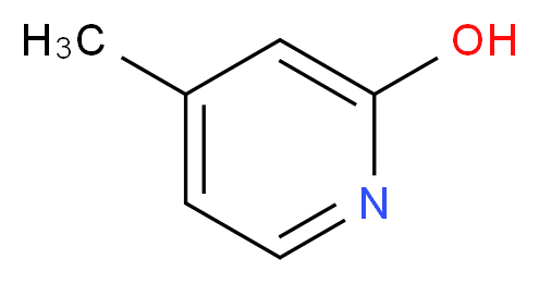 2-羟基-4-甲基吡啶_分子结构_CAS_13466-41-6)