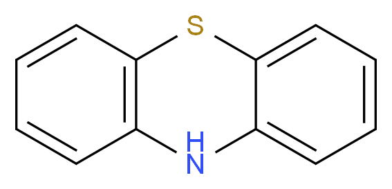 吩噻嗪_分子结构_CAS_92-84-2)