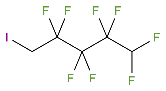 1H,1H,5H-Octafluoropentyl iodide 98%_分子结构_CAS_678-74-0)