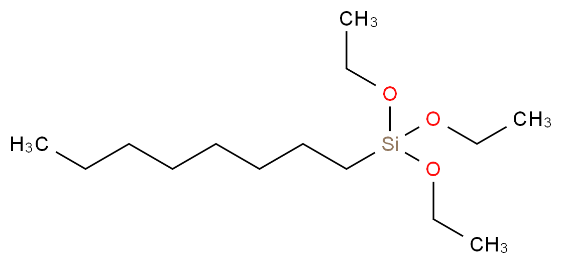 n-Octyltriethoxysilane_分子结构_CAS_2943-75-1)