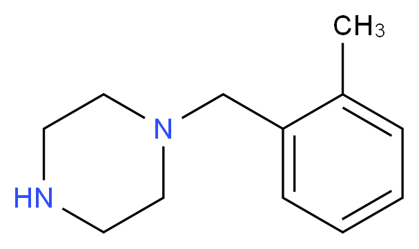 1-(2-Methylbenzyl)piperazine_分子结构_CAS_5321-47-1)