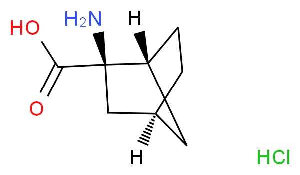 (1R,2R,4S)-2-aminobicyclo[2.2.1]heptane-2-carboxylic acid hydrochloride_分子结构_CAS_)