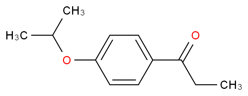 1-(4-Isopropoxyphenyl)propan-1-one_分子结构_CAS_35081-48-2)