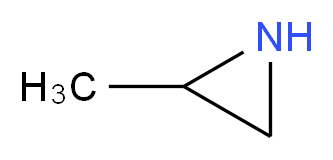 2-methylaziridine_分子结构_CAS_75-55-8