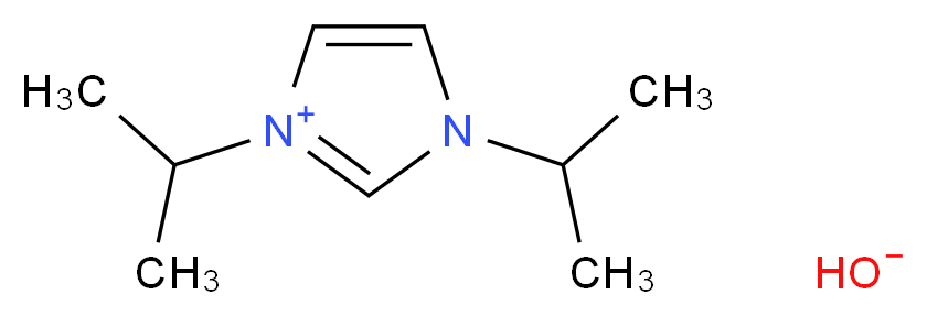 1,3-bis(propan-2-yl)-1H-imidazol-3-ium oxidanide_分子结构_CAS_137836-88-5