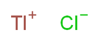 Thallium(I) chloride_分子结构_CAS_7791-12-0)