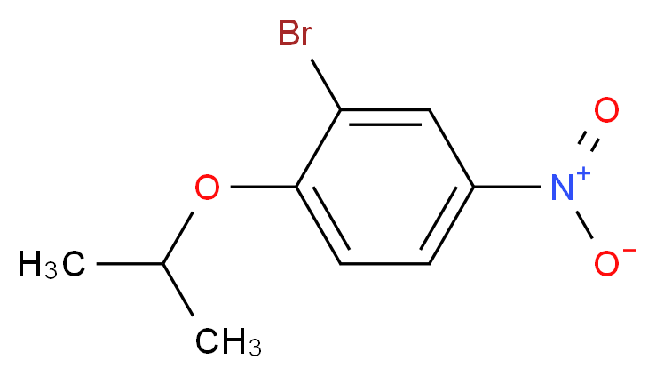 2-Bromo-1-isopropoxy-4-nitrobenzene_分子结构_CAS_191602-42-3)