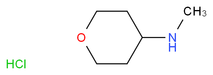 N-methyloxan-4-amine hydrochloride_分子结构_CAS_220641-87-2