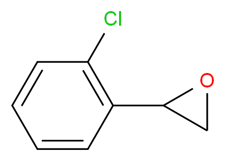 2-(2-Chlorophenyl)oxirane_分子结构_CAS_62717-50-4)