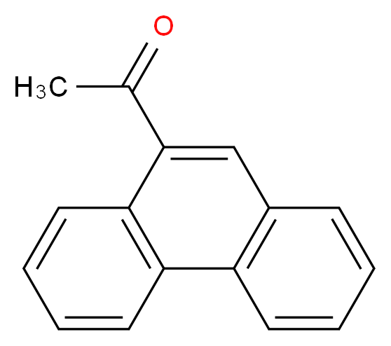 9-乙酰基菲_分子结构_CAS_2039-77-2)