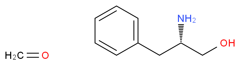 (2S)-2-amino-3-phenylpropan-1-ol; formaldehyde_分子结构_CAS_58577-87-0