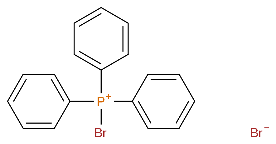 bromotriphenylphosphanium bromide_分子结构_CAS_1034-39-5