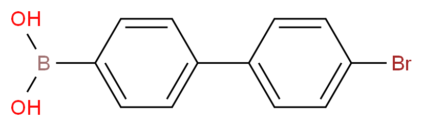 4-Bromobiphenyl-4'-boronic acid_分子结构_CAS_)