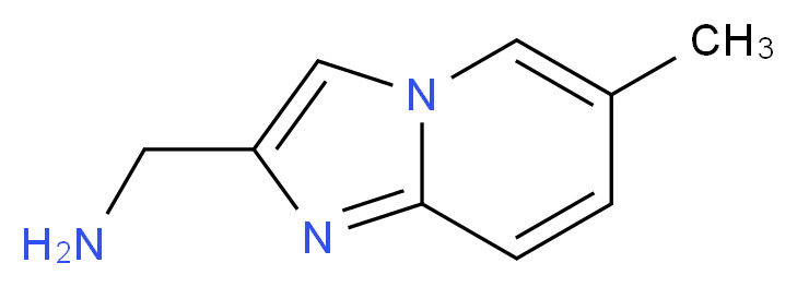 1-(6-methylimidazo[1,2-a]pyridin-2-yl)methanamine_分子结构_CAS_880361-77-3)