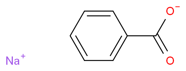 Sodium benzoate_分子结构_CAS_532-32-1)