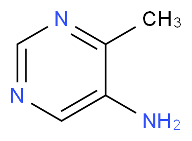 5-Amino-4-methylpyrimidine_分子结构_CAS_3438-61-7)