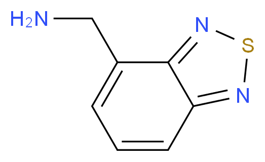 Benzo[c][1,2,5]thiadiazol-4-ylmethanamine_分子结构_CAS_82382-52-3)