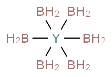 (pentaboranylyttrio)borane_分子结构_CAS_12008-32-1