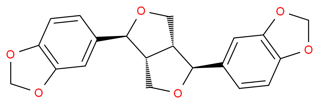 Sesamin(Fagarol)_分子结构_CAS_607-80-7)