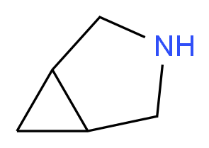 3-azabicyclo[3.1.0]hexane_分子结构_CAS_285-59-6