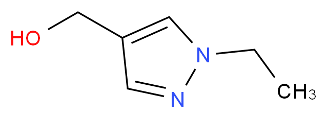 (1-Ethyl-1H-pyrazol-4-yl)methanol_分子结构_CAS_905307-04-2)