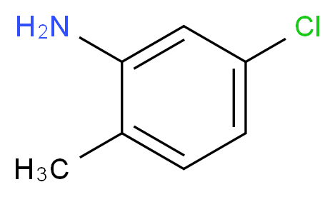 5-chloro-2-methylaniline_分子结构_CAS_95-79-4