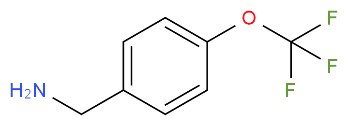 4-(三氟甲氧基)苄胺_分子结构_CAS_93919-56-3)