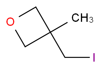 3-(Iodomethyl)-3-methyloxetane_分子结构_CAS_112823-30-0)