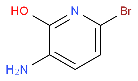 3-amino-6-bromopyridin-2-ol_分子结构_CAS_134577-43-8