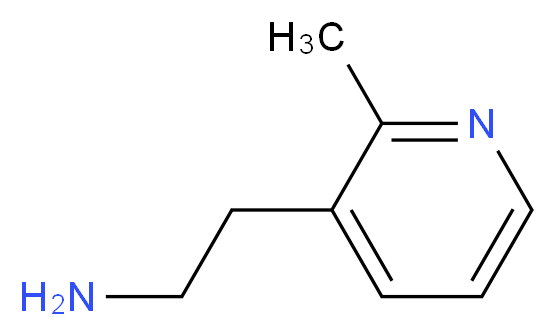 2-(2-methylpyridin-3-yl)ethan-1-amine_分子结构_CAS_504404-51-7
