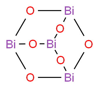 tricyclo[3.3.1.1^{3,7}]tetrabismoxane_分子结构_CAS_1304-76-3