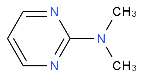 N,N-dimethylpyrimidin-2-amine_分子结构_CAS_5621/2/3)