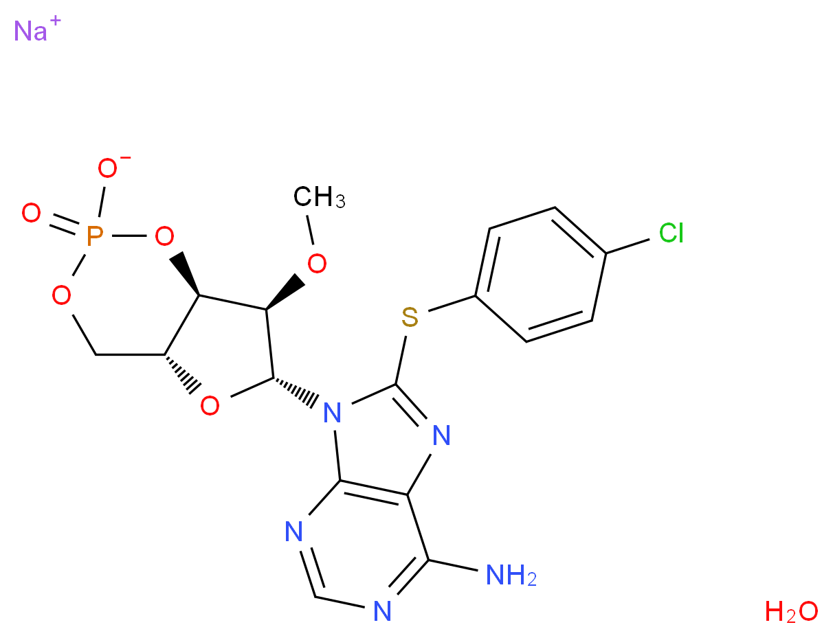 CAS_634207-53-7(anhydrous) 分子结构