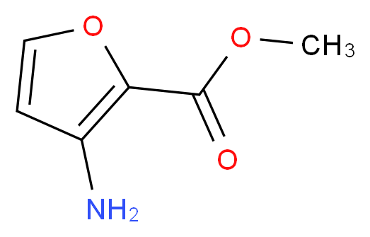 Methyl 3-aminofuran-2-carboxylate_分子结构_CAS_956034-04-1)