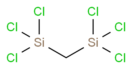 二(三氯甲硅烷基)甲烷_分子结构_CAS_4142-85-2)