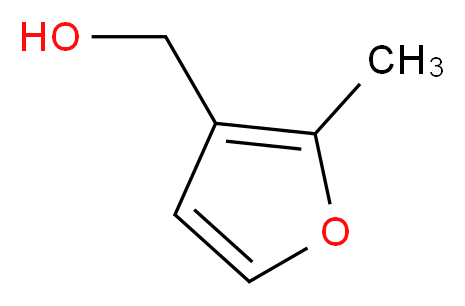 (2-methyl-3-furyl)methanol_分子结构_CAS_5554-99-4)